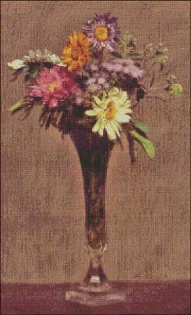 (image for) Fantin-Latour: Daisies and Dahlias